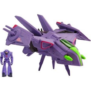 Disney Pixar Lightyear Hyperspeed Series Zurg Fighter Ship & Zurg Figure